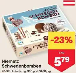 MPreis Niemetz Schwedenbomben Angebot