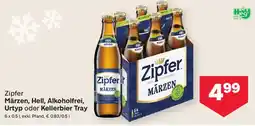 MPreis Zipfer Märzen, Hell, Alkoholfrei, Urtyp oder Kellerbier Tray Angebot