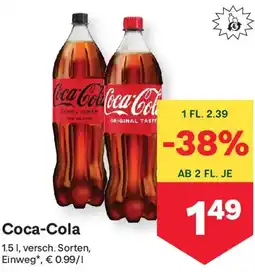 MPreis Coca-Cola Angebot