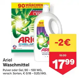 MPreis Ariel Waschmittel Angebot