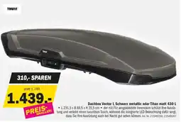 Forstinger Dachbox vector l schwarz metallic oder titan matt Angebot