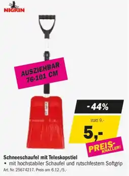 Forstinger Schneeschaufel mit Teleskopstiel Angebot