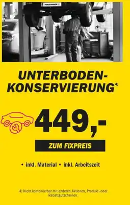 Forstinger Unterboden- konservierung Angebot
