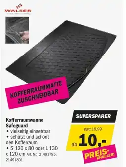 Forstinger Kofferraumwanne safeguard Angebot