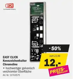 Forstinger Easy click kennzeichenhalter chromeline Angebot