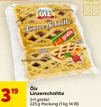 Billa Ölz Linzerschnitte Angebot