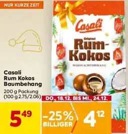 Billa Casali Rum Kokos Baumbehang Angebot