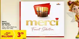 Billa Merci Selection div. Sorten Angebot