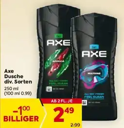 Billa Axe Dusche div. Sorten Angebot