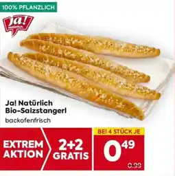 Billa Ja! Natürlich Bio-Salzstangerl Angebot