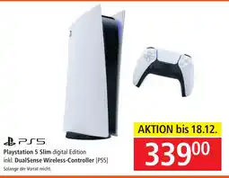 Pagro Diskont Playstation 5 Slim digital Edition inkl. DualSense Wireless-Controller Angebot
