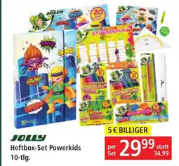 Pagro Diskont Heftbox-Set Powerkids 10-tlg. Angebot