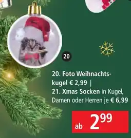 Pagro Diskont Foto Weihnachts- kugel Angebot