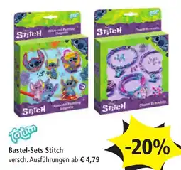 Pagro Diskont Bastel-Sets Stitch Angebot