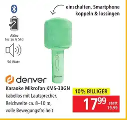 Pagro Diskont Karaoke Mikrofon KMS-30GN Angebot