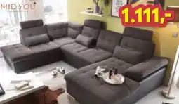 Möbelix Mid.You Wohnlandschaft Angebot