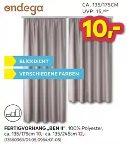 Möbelix Fertigvorhang Ben II Angebot