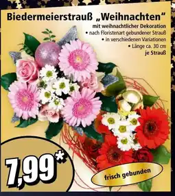 Norma Biedermeierstrauß Weihnachten Angebot