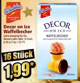 Norma Decor on Ice Waffelbecher Angebot