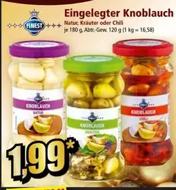 Norma Eingelegter Knoblauch Angebot