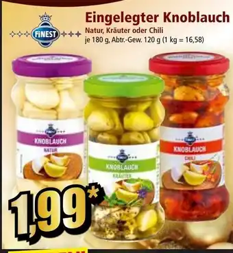 Norma Eingelegter Knoblauch Angebot