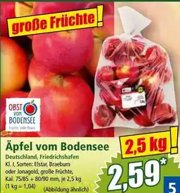 Norma Äpfel vom Bodensee Angebot