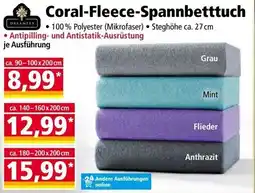 Norma Coral-Fleece-Spannbetttuch Angebot
