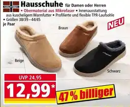 Norma Hausschuhe Angebot