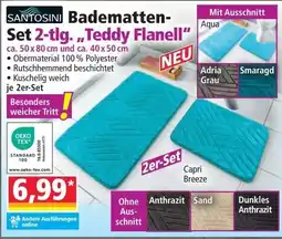 Norma Santosini badematten set teddy flanell Angebot