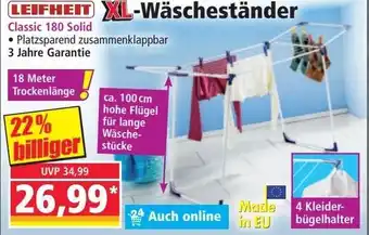 Norma Leifheit xl-wäscheständer Angebot