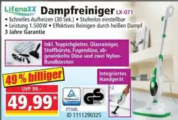 Norma Lifenaxx Dampfreiniger Angebot