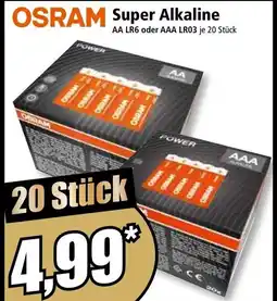 Norma OSRAM Super Alkaline Angebot