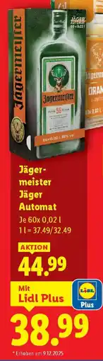 Lidl Jäger meister Jäger Automat Angebot