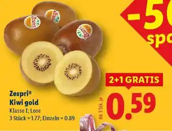Zespri Kiwi gold