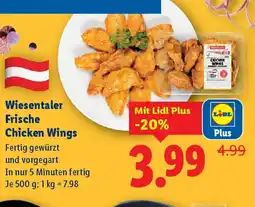 Lidl Wiesentaler Frische Chicken Wings Angebot