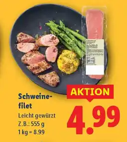 Lidl Schweine filet Angebot
