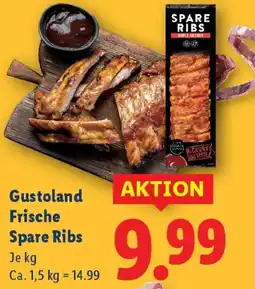 Lidl Gustoland Frische Spare Ribs Angebot