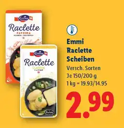 Lidl Emmi Raclette Scheiben Angebot