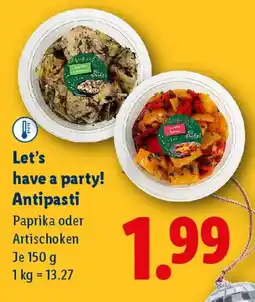 Lidl Let's have a party! Antipasti Angebot