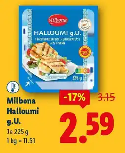 Lidl Milbona halloum g.u. Angebot