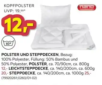 Polster und steppdecken