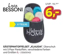 Möbelix Gästepantoffelset klaudia Angebot