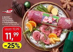 Spar S-budget schweinsfilet aus österreich in selbstbedienung, Angebot