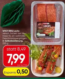 Spar Spar bbq lachs Angebot
