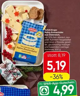 Spar Schärdinger rahm emmentaler aus österreich Angebot