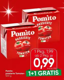Spar Pomito passierte tomaten Angebot