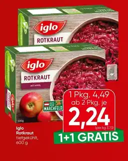 Spar Iglo rotkraut Angebot
