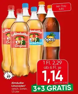 Spar Almdudler Limonaden Angebot