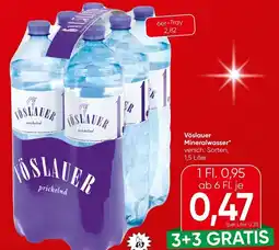 Spar Vöslauer mineralwasser Angebot