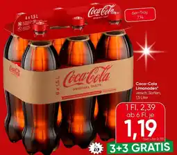 Spar Coca-Cola Limonaden Angebot